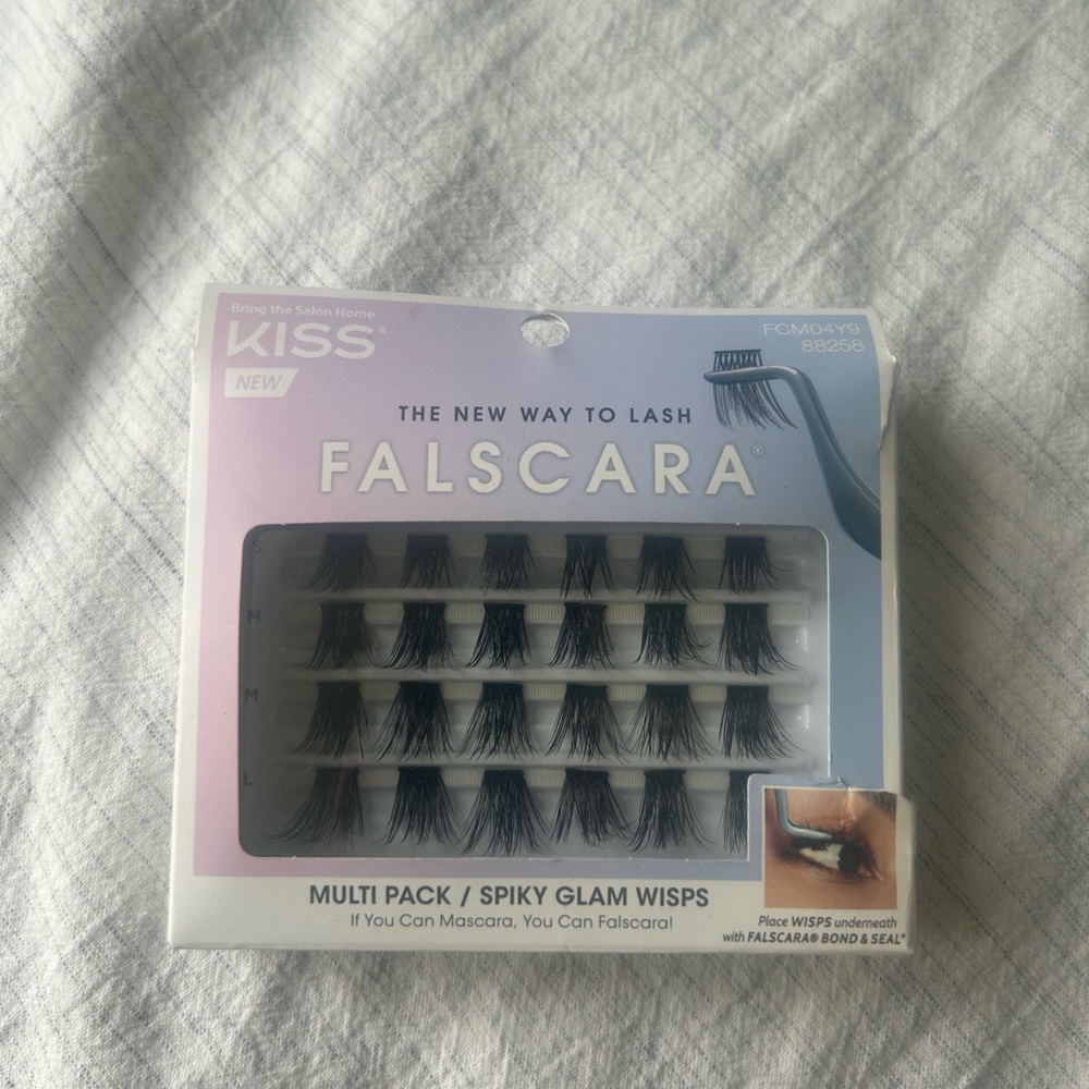 Kiss Falscara Lashes Multi Pack in style Spiky Glam Wisps